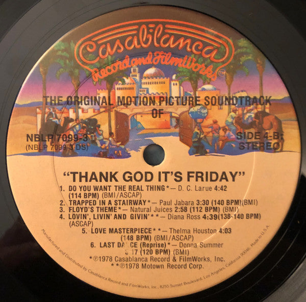 Various - Thank God It's Friday (The Original Motion Picture Soundtrack)