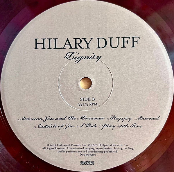 Hilary Duff - Dignity