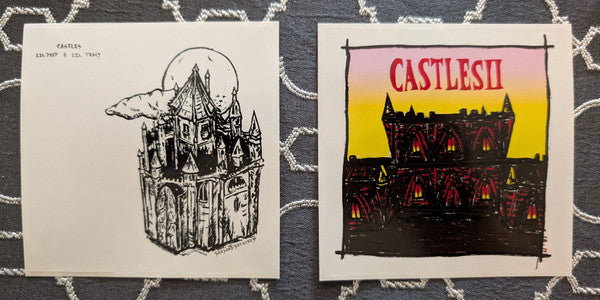 Lil Peep x Lil Tracy - Castles I / Castles II [9th Anniversary Edition, Quad-Split Red/Yellow Splatter & White/Black Splatter]