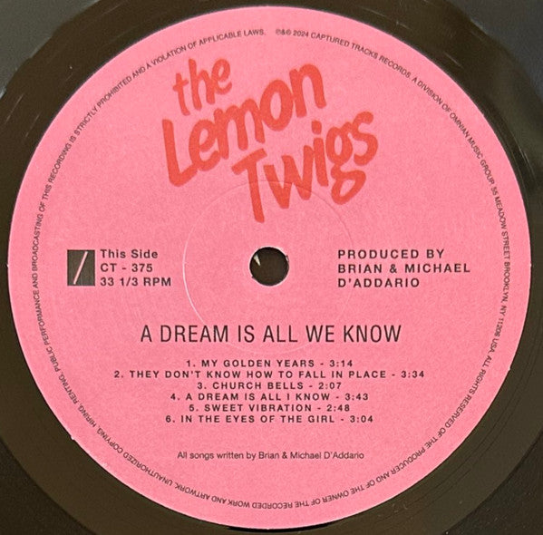 The Lemon Twigs - A Dream Is All We Know