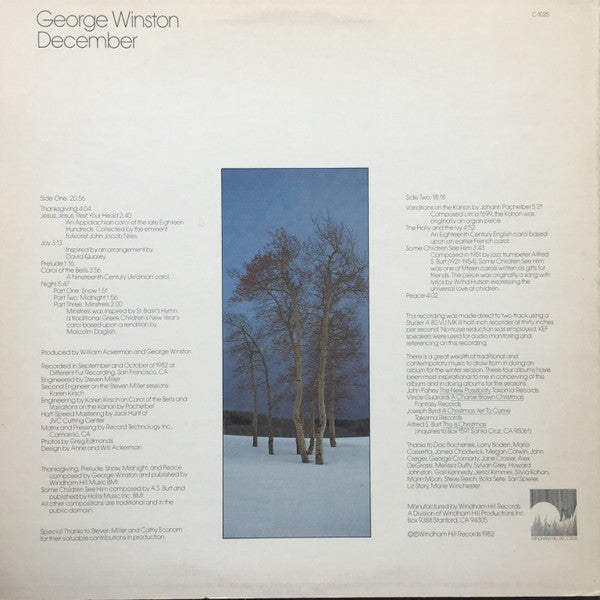 George Winston - December