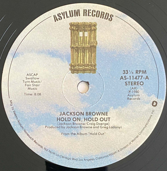 Jackson Browne - Hold On Hold Out