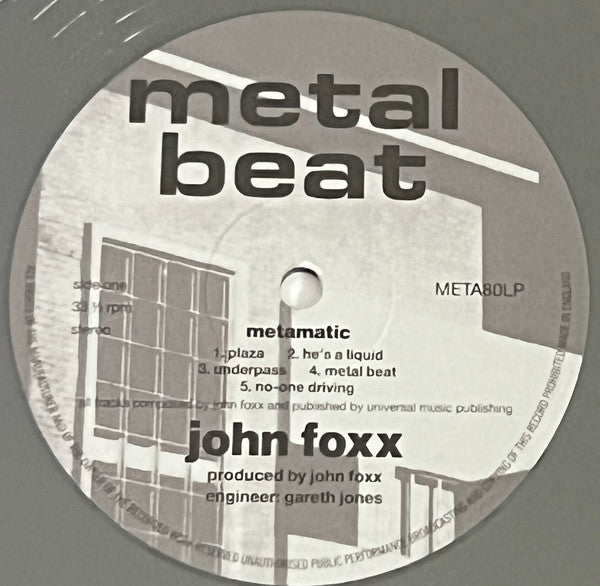 John Foxx - Metamatic