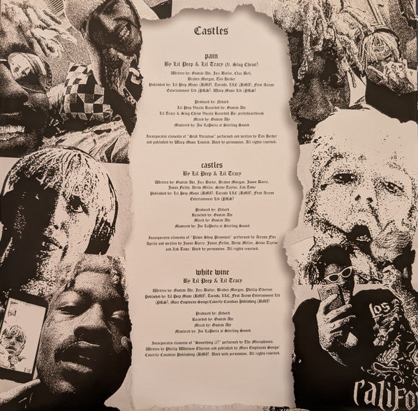 Lil Peep x Lil Tracy - Castles I / Castles II [9th Anniversary Edition, Quad-Split Red/Yellow Splatter & White/Black Splatter]