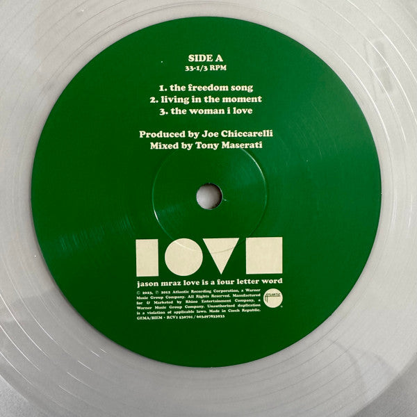 Jason Mraz - Love Is A Four Letter Word