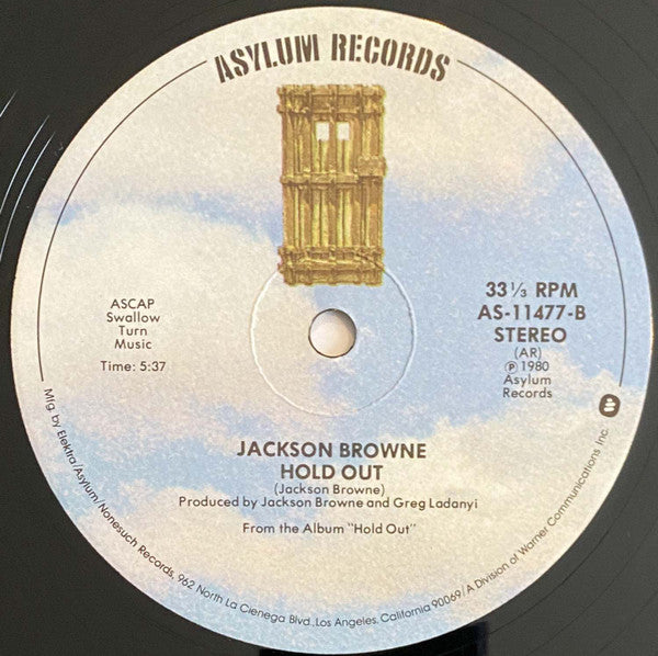 Jackson Browne - Hold On Hold Out