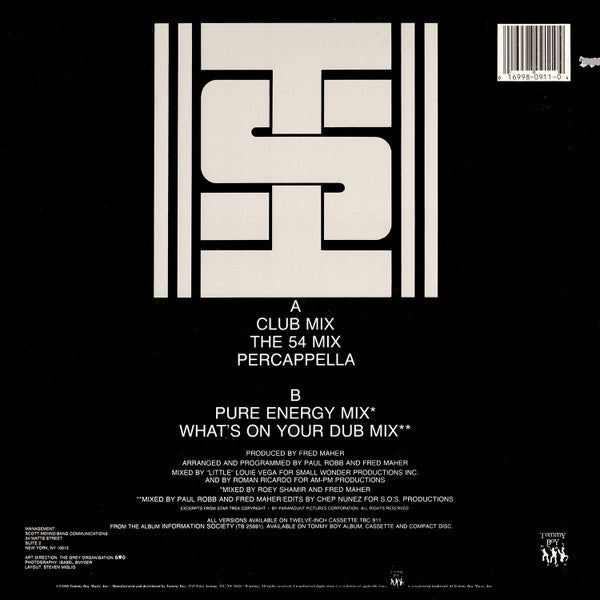 Information Society - What's On Your Mind (Pure Energy) (Special Radio Promo)