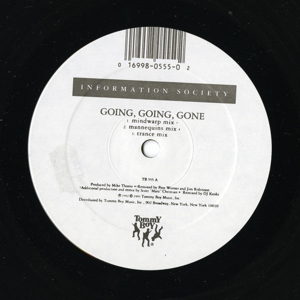 Information Society - Going, Going, Gone b/w Strength