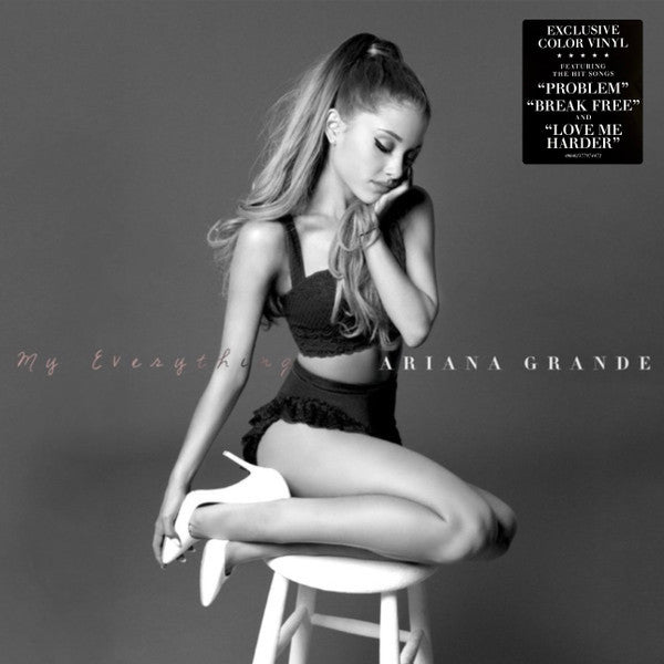 Ariana Grande - My Everything [CLEAR + LAVENDER SPLIT VINYL]