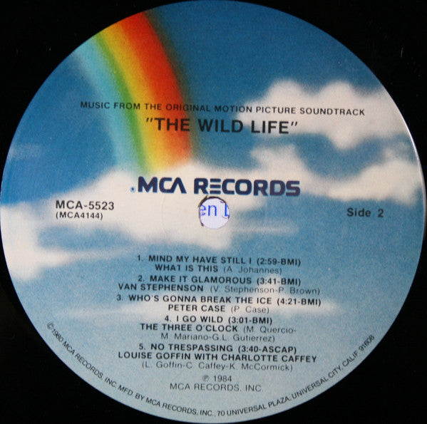 Various - The Wild Life (Music From The Original Motion Picture Soundtrack)