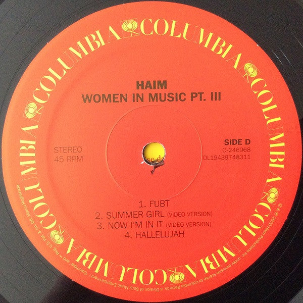 Haim (2) - Women In Music Pt. III