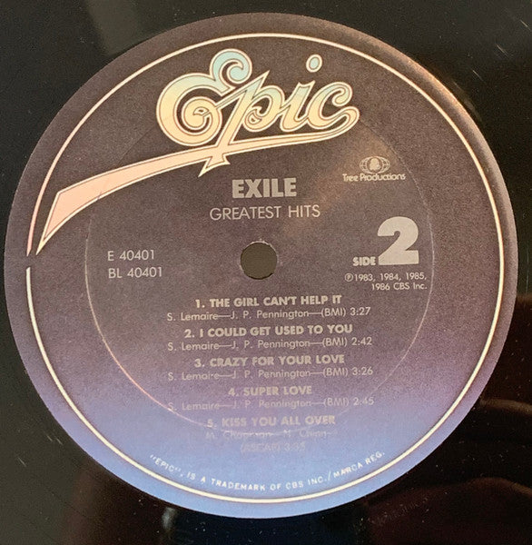 Exile (7) - Greatest Hits