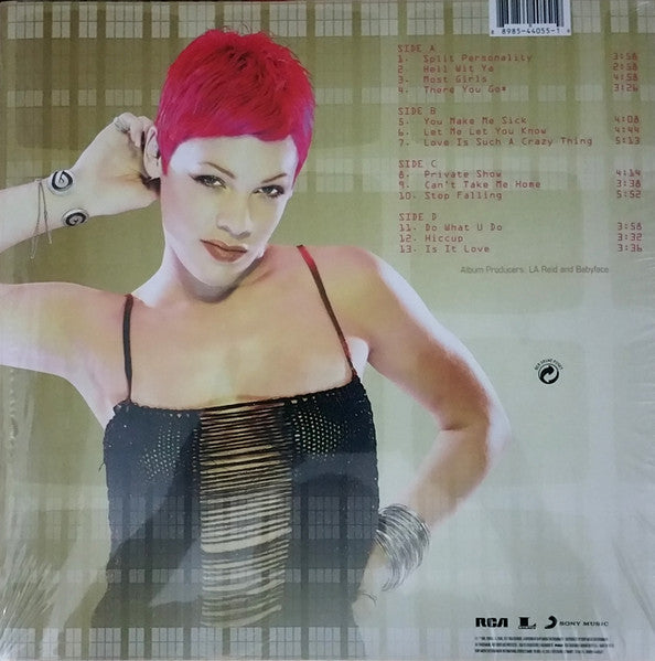 P!nk - Can't Take Me Home [GOLD VINYL]