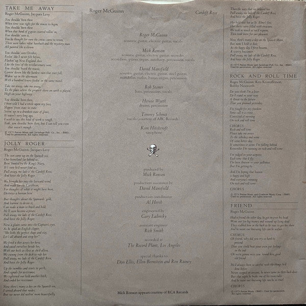 Roger McGuinn - Cardiff Rose