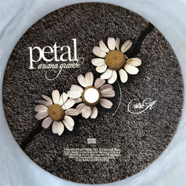 Ariana Grande - Petal [SILVER w/ WHITE MARBLE]