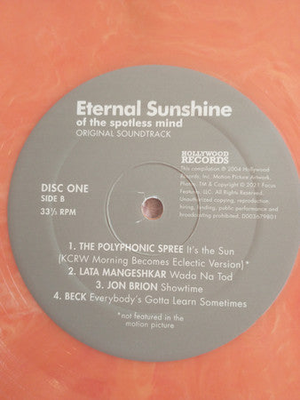 Jon Brion - Eternal Sunshine Of The Spotless Mind (Original Soundtrack)