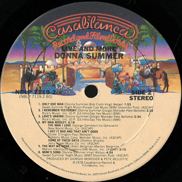 Donna Summer - Live And More