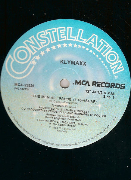Klymaxx - The Men All Pause