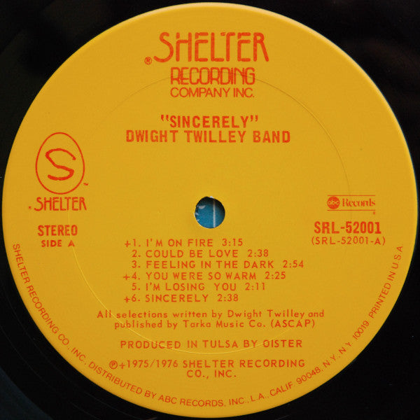 Dwight Twilley Band - Sincerely