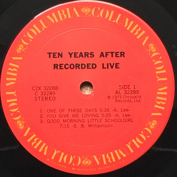 Ten Years After - Recorded Live
