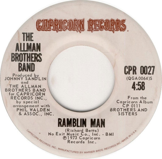 The Allman Brothers Band - Ramblin Man