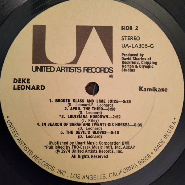 Deke Leonard - Kamikaze