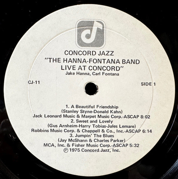 The Hanna-Fontana Band - Live At Concord