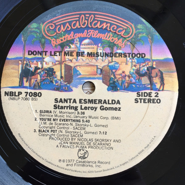Santa Esmeralda - Don't Let Me Be Misunderstood