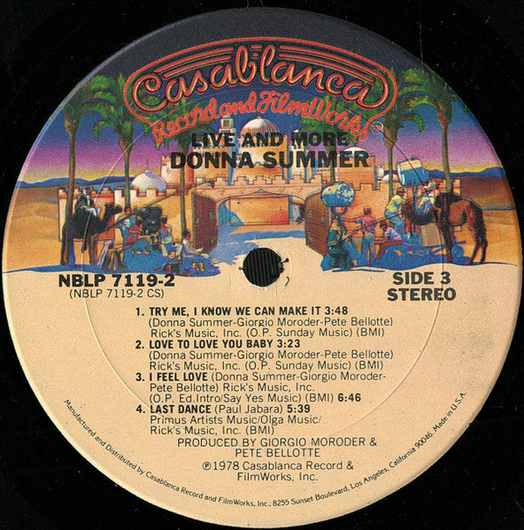 Donna Summer - Live And More