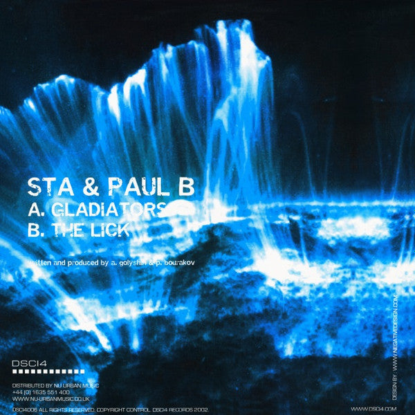 Sta & Paul B - Gladiators / The Lick
