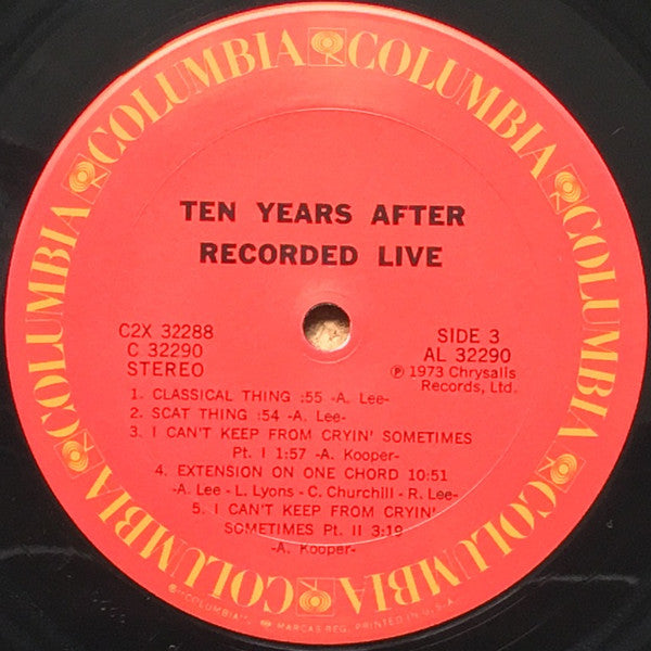 Ten Years After - Recorded Live