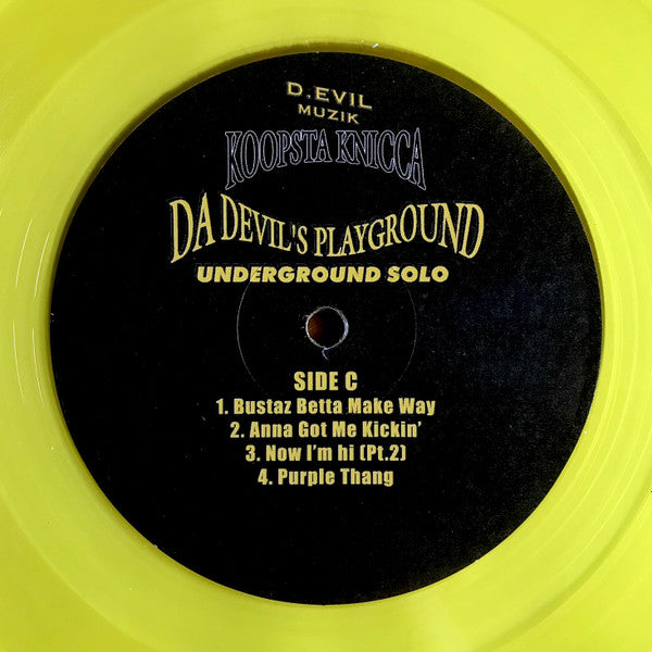 Three 6 Mafia - Da Devil's Playground: Underground Solo