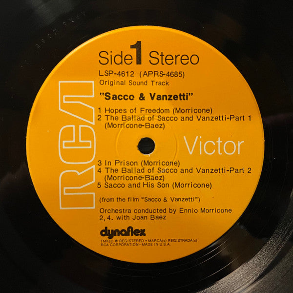 Ennio Morricone - Sacco & Vanzetti (An Original Soundtrack Recording)