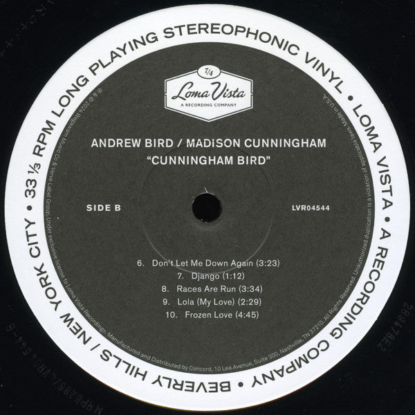 Andrew Bird - Cunningham Bird