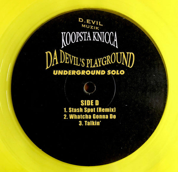 Three 6 Mafia - Da Devil's Playground: Underground Solo