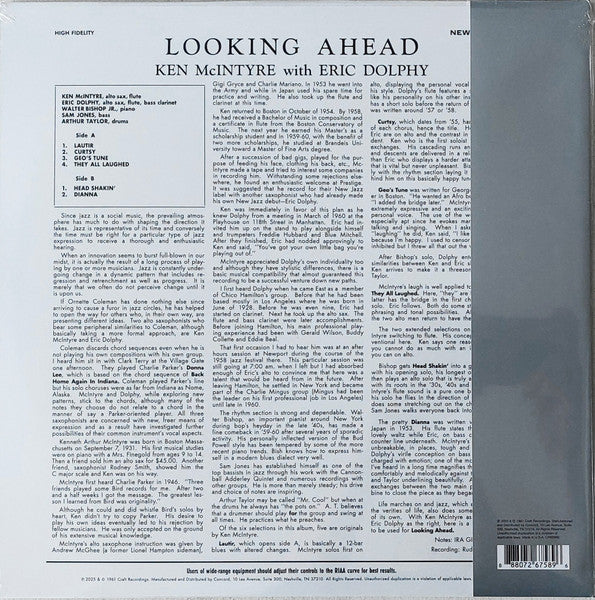 Ken McIntyre - Looking Ahead