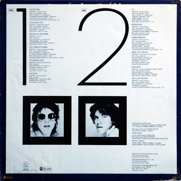 Dwight Twilley Band - Sincerely
