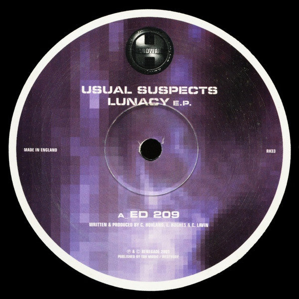 Usual Suspects - Lunacy E.P.