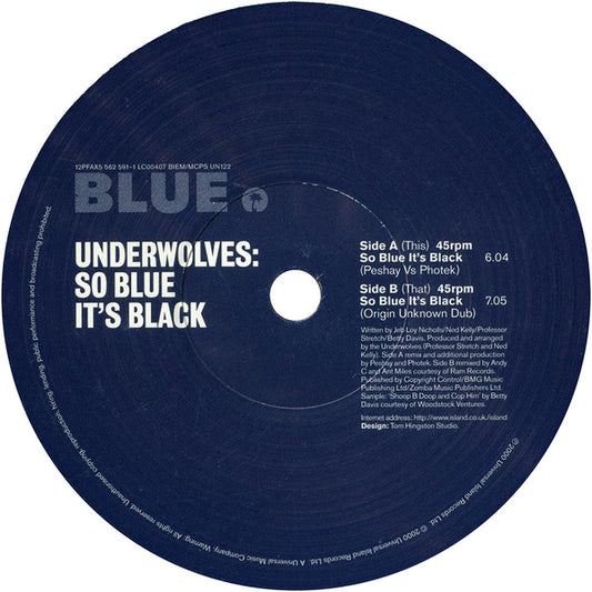 So Blue It's Black (Remixes)