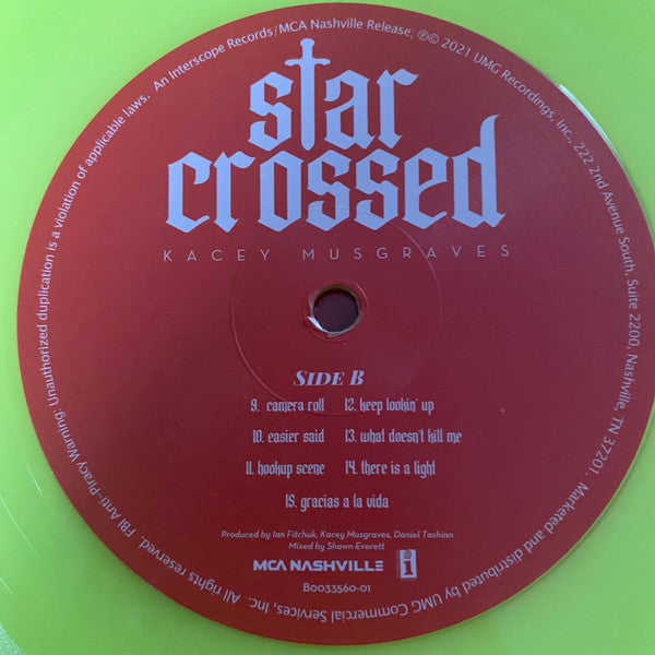 Kacey Musgraves - Star-Crossed [YELLOW VINYL]