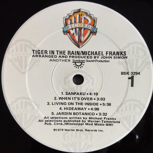 Michael Franks - Tiger In The Rain