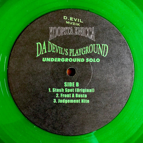 Three 6 Mafia - Da Devil's Playground: Underground Solo