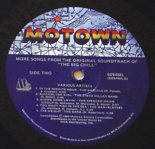 Various - More Songs From The Original Soundtrack Of The Big Chill