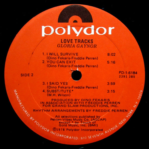 Gloria Gaynor - Love Tracks