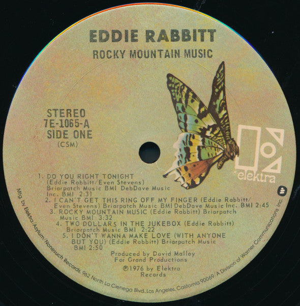 Eddie Rabbitt - Rocky Mountain Music