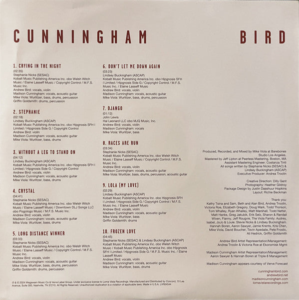 Andrew Bird - Cunningham Bird