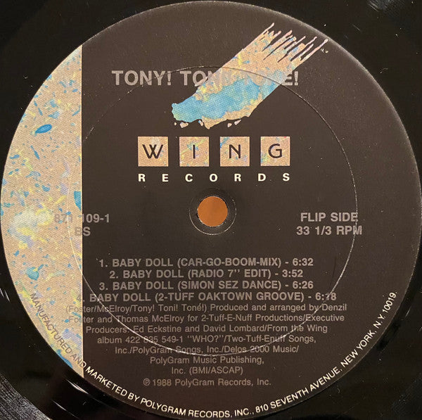 Tony! Toni! Toné! - Baby Doll