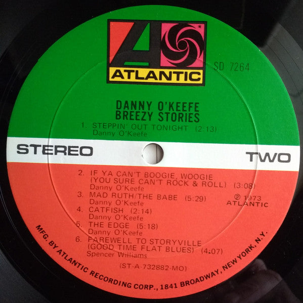 Danny O'Keefe - Breezy Stories