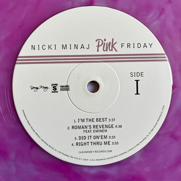 Nicki Minaj - Pink Friday (3LP, PINK VINYL, Deluxe, 10th Anniversary)