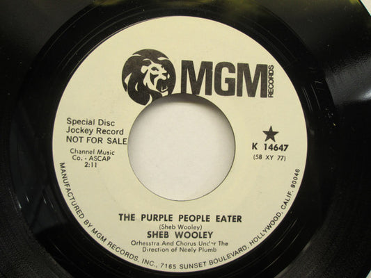 The Purple People Eater / I Cannot Believe You're Mine
